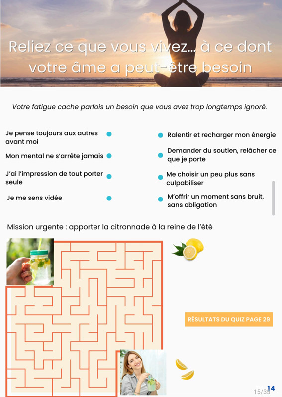 Cahier de vacances de l'âme – Image 3